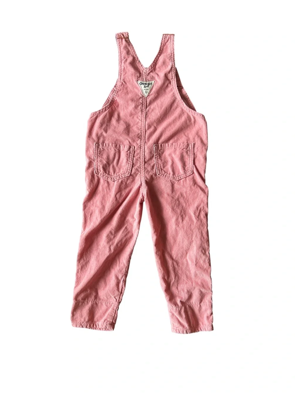 Oshkosh Kids Pink Corduroy Overalls - OshKosh B'gosh